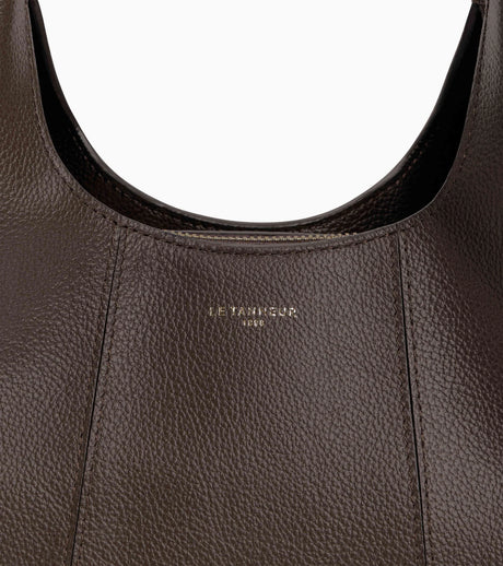 Petit sac à main Juliette en cuir arabica Le Tanneur – vue 2
