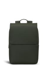 LIPAULT - Sac à dos square  - Dark Moss