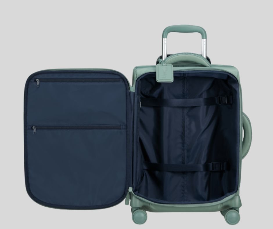 Lipaut valise moyen séjour intérieur couleur sauge