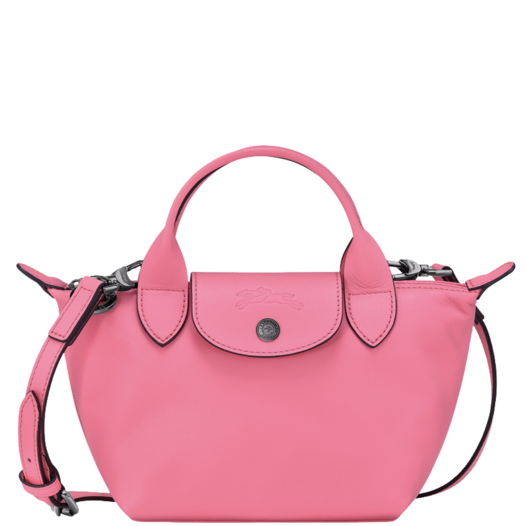 LONGCHAMP - Sac à main XS Le Pliage Xtra - Cuir - Pink