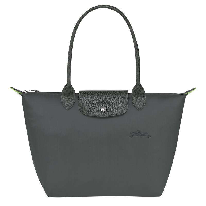 LONGCHAMP - Le Pliage Green - Sac porté épaule M - Graphite