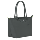 LONGCHAMP - Le Pliage Green - Sac porté épaule M - Graphite