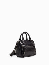 NAT & NIN - Cabas multipoches micro - MACY - Noir Glacé
