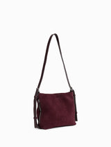 NAT & NIN -Sac bandoulière Mini Moreen Aubergine