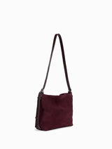 NAT & NIN -Sac bandoulière Mini Moreen Aubergine