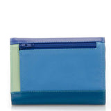 MYWALIT - Portefeuille Mywalit Bleu à double rabat en cuir