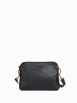 NAT & NIN - Sac bandoulière - Nael Noir grainé