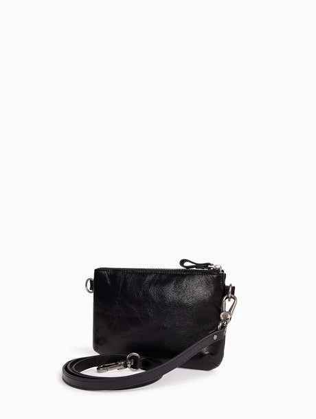 NAT & NIN - Petite pochette zippée - VICKY 2 - Noir