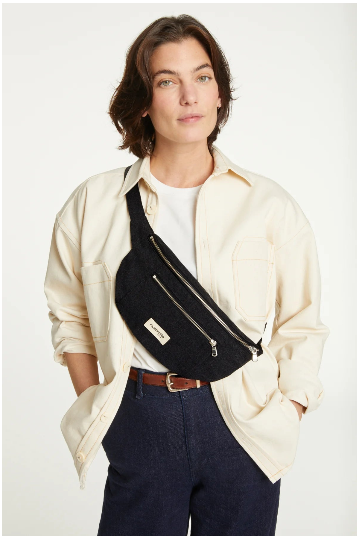 Rive droite  - Sac banane Orsel Noir