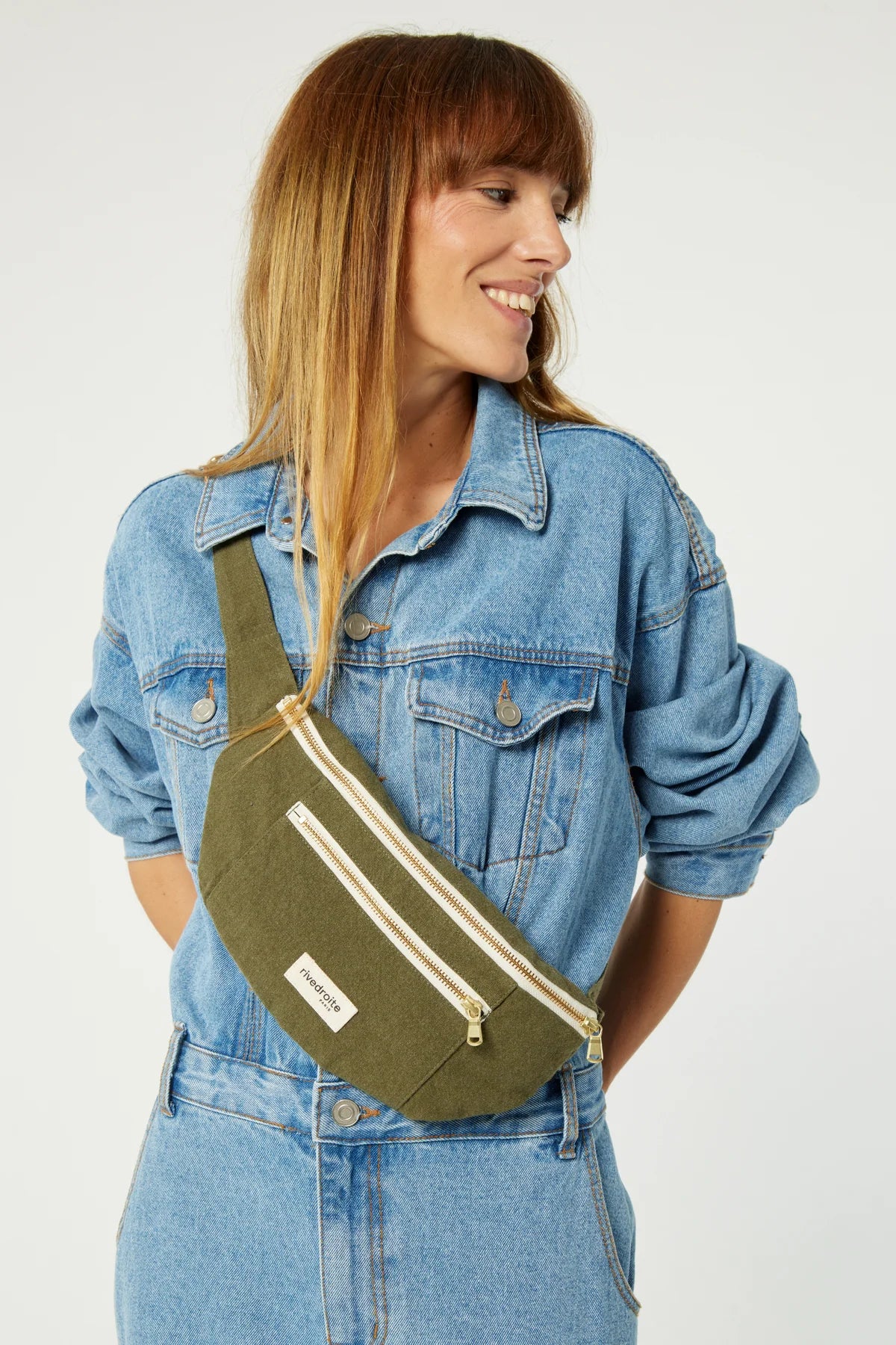 Rive droite  - Sac banane Orsel kaki