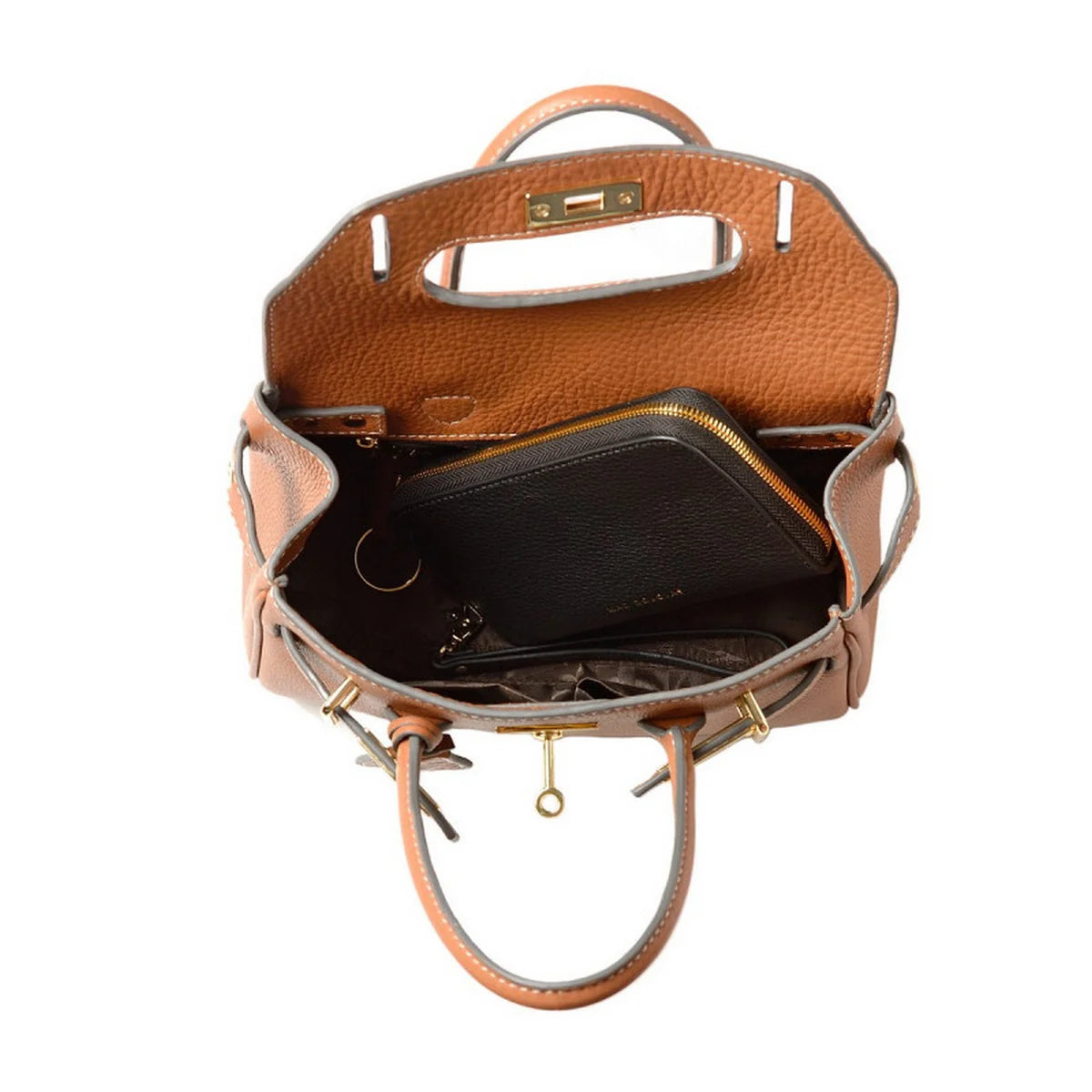 MAC DOUGLAS - sac à main - Pyla2 Romy - Mini - Chatain