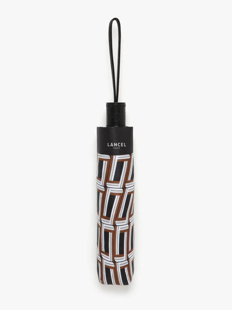 LANCEL PARAPLUIE - Parapluie pliant automatique Lancel Monogram multicolore noir (Copy)
