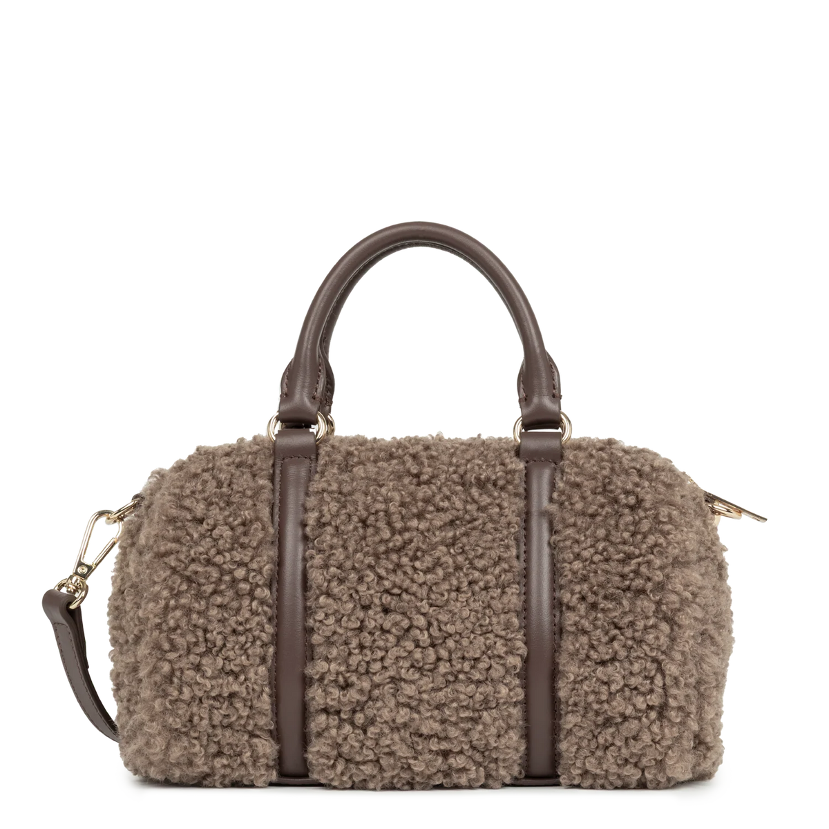LANCASTER - Petit sac polochon Lancaster Moumoute marron