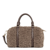 LANCASTER - Petit sac polochon Lancaster Moumoute marron