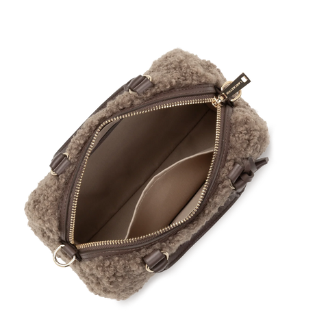 LANCASTER - Petit sac polochon Lancaster Moumoute marron
