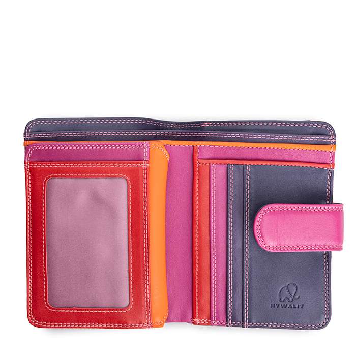 MYWALIT - Portefeuille moyen zippé - Sangria