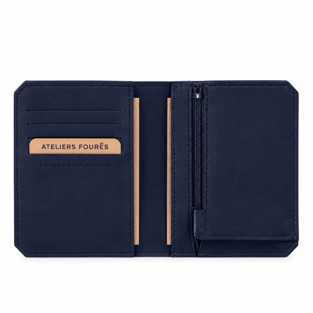 ATELIERS FOURÈS - Portefeuille - Baroudeur Marine