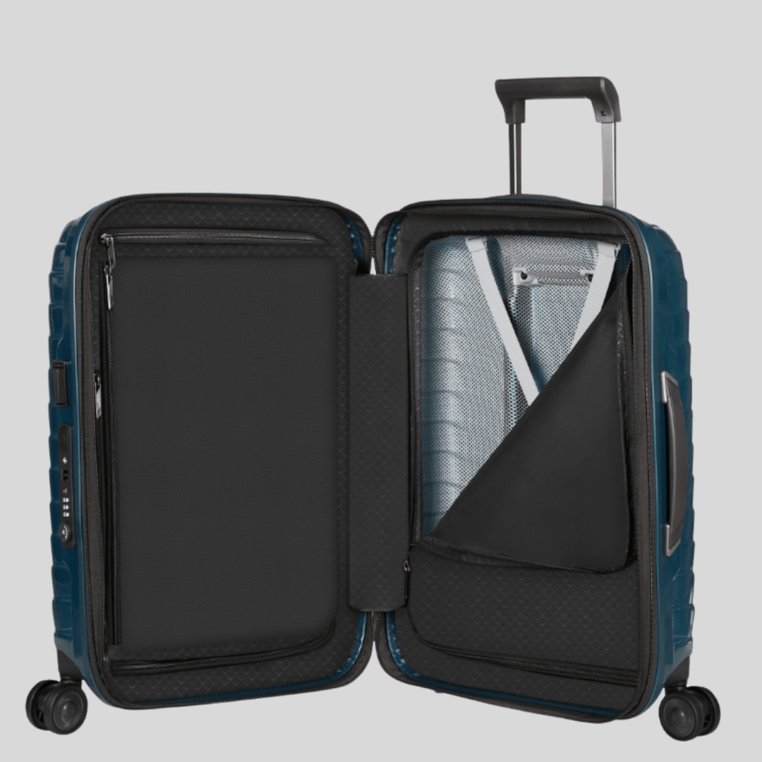 SAMSONITE -  Valise cabine rigide extensible - Proxis - 55 cm - Petrol Blue