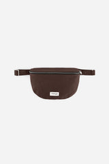 Rive droite  - Sac banane Custine Marron ciré