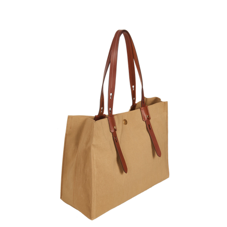 ROBERTA PIERI - Sac cabas M - Toast