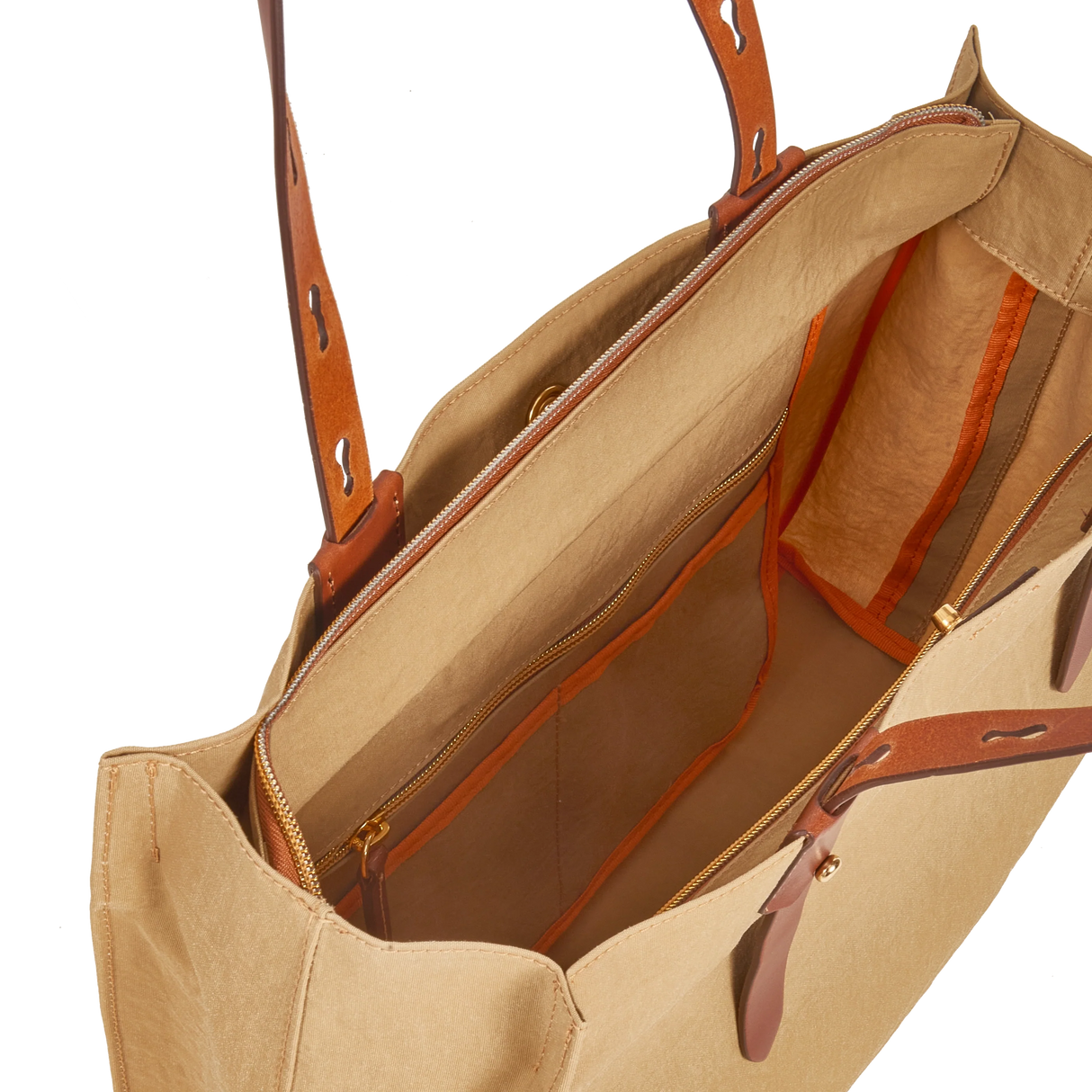ROBERTA PIERI - Sac cabas M - Toast