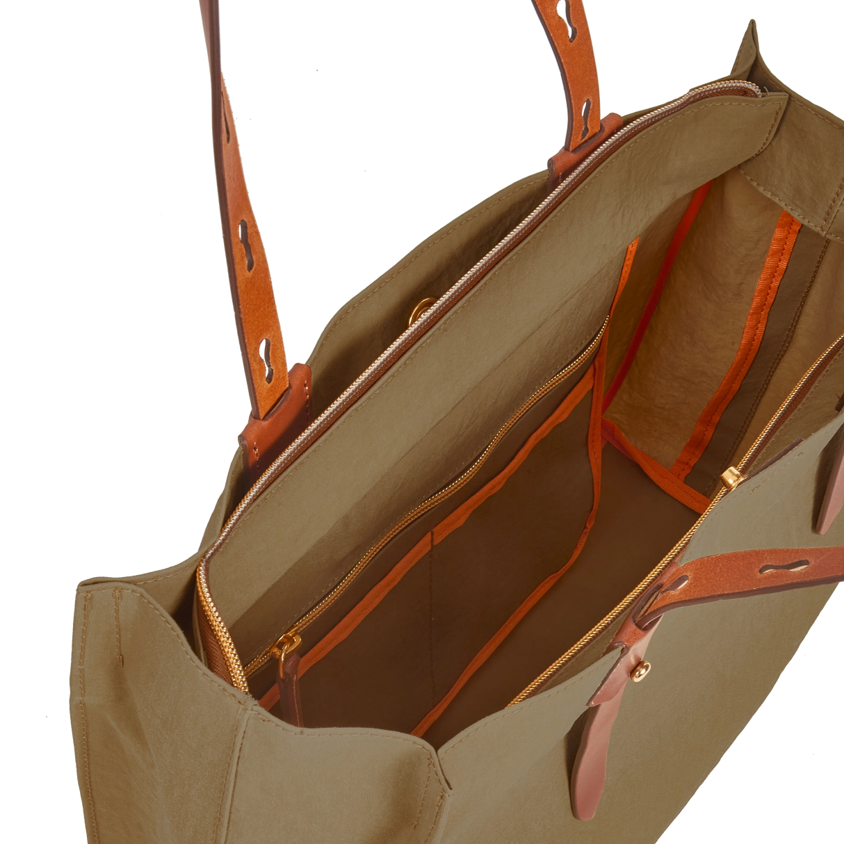 ROBERTA PIERI - Sac cabas M - Olive