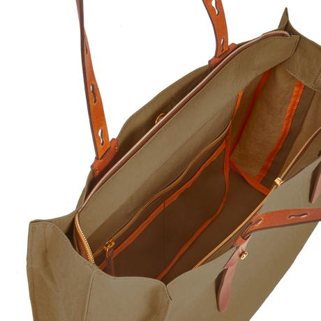 ROBERTA PIERI - Sac cabas M - Olive