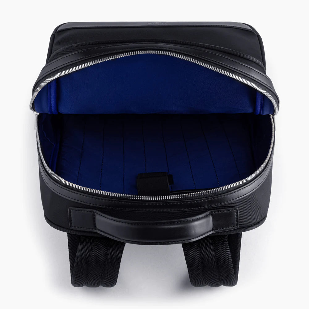 LE TANNEUR - Sac à dos - Gaspard - Noir/Marine