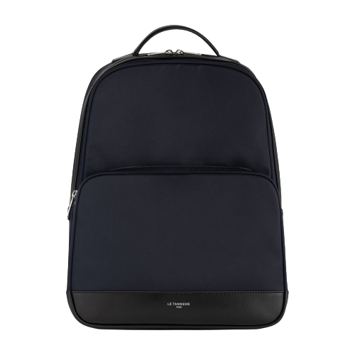 LE TANNEUR - Sac à dos - Gaspard - Noir/Marine
