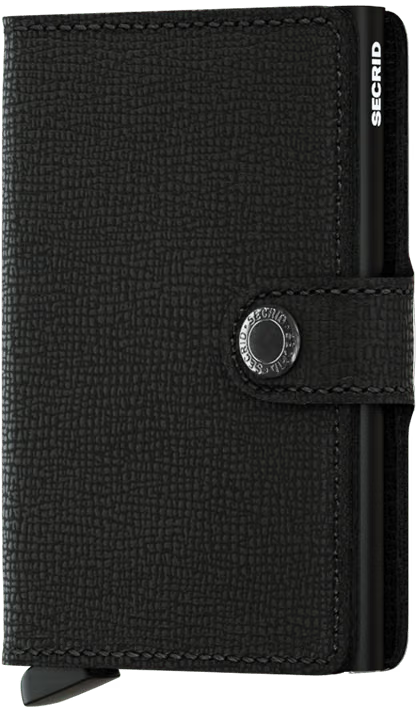SECRID - Porte cartes Miniwallet Crisple - Noir
