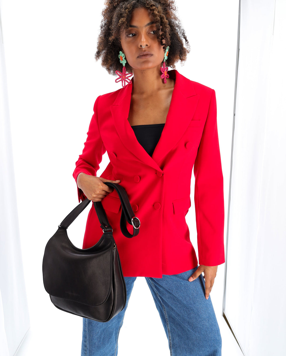 LES ATELIERS FOURÈS - Gibecière ARTEMIS Noir