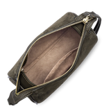 LANCASTER - Petit Sac à main Lancaster Suède Cube kaki