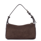 LANCASTER - Petit Sac à main Lancaster Suède Cube marron