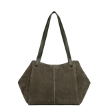 LANCASTER - Sac cabas Suède Kaki