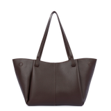 LANCASTER - Grand sac cabas Lancaster Sierra Haus en cuir grainé marron