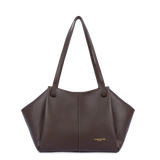 LANCASTER - Grand sac cabas Lancaster Sierra Haus en cuir grainé marron