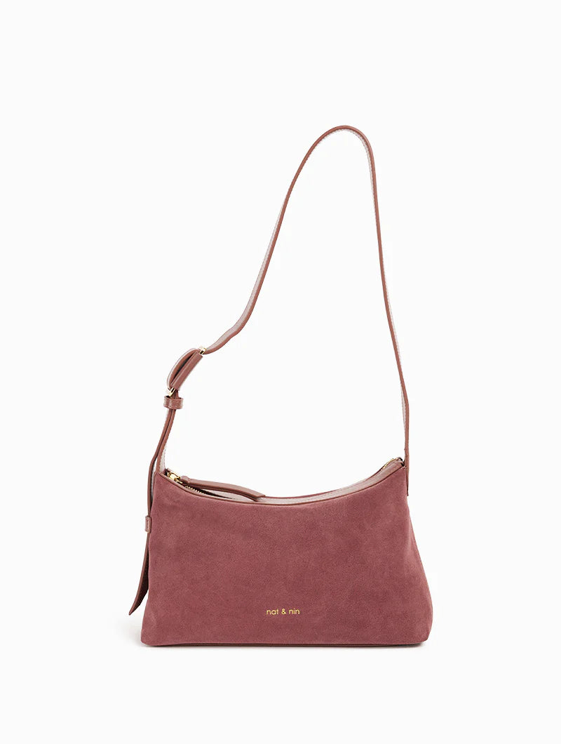 NAT & NIN - Sac bandoulière - Bowie - Bois de Rose
