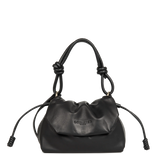 LANCASTER - Petit sac besace Lancaster Lush en cuir d'agneau noir