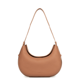 LANCASTER - Sac besace Lancaster Toro Ivy en cuir de taurillon camel