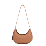 LANCASTER - Sac besace Lancaster Toro Ivy en cuir de taurillon camel