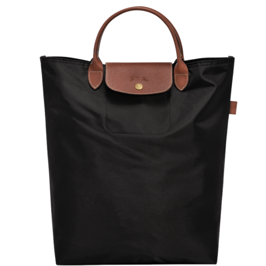 LONGCHAMP Le pliage original sac cabas M Noir – BAGADIE PARIS