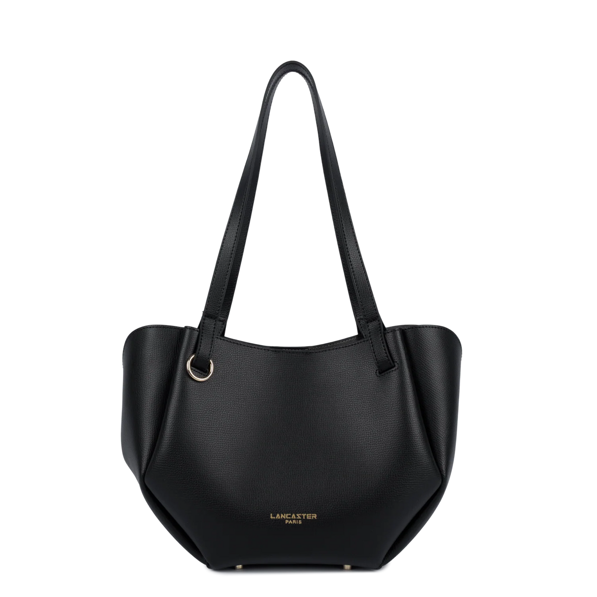LANCASTER - Sac cabas épaule Lancaster Sierra Haus en cuir grainé noir
