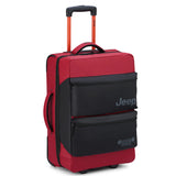 DELSEY PARIS x JEEP® – Sac de voyage trolley cabine avec deux poches frontales Tomate