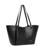 LANCASTER - Grand sac cabas épaule Lancaster Sierra Haus Noir