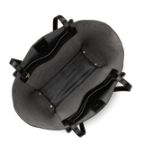 LANCASTER - Grand sac cabas épaule Lancaster Sierra Haus Noir