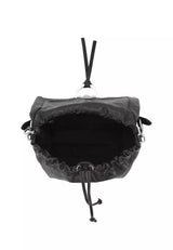 ABRO - Sac porté épaule en cuir lisse TEMI Medium Noir