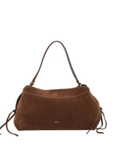 ABRO - Sac à main en daim NECESSITY Small Wood – Abro