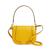 LE TANNEUR - Sac porté épaule - Ella- Jaune Lys