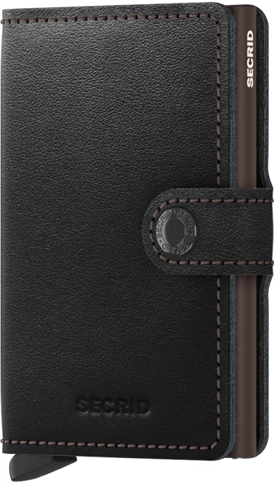 SECRID - Porte cartes Miniwallet Original - Black & Brown