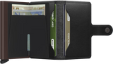 SECRID - Porte cartes Miniwallet Original - Black & Brown